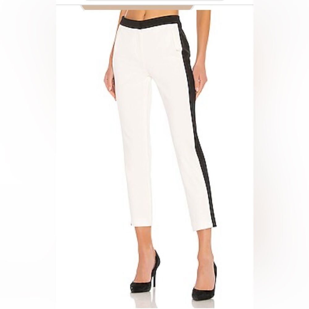 Tibi Anson Stretch Colorblock Pant
